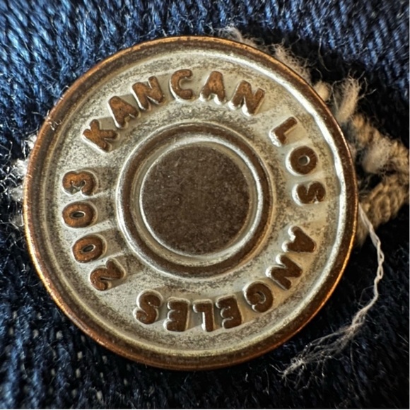 KANCAN✨ Women’s High-Rise Button Fly Distressed Ankle Skinny Jeans 👖👟💃 Sz 29 - Picture 9 of 15